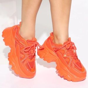 Out Of Your Control Sneakers - Orange